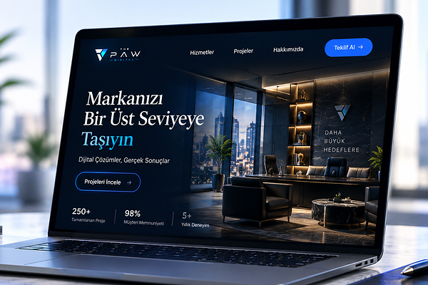 Premium kurumsal paket örnek tasarımı